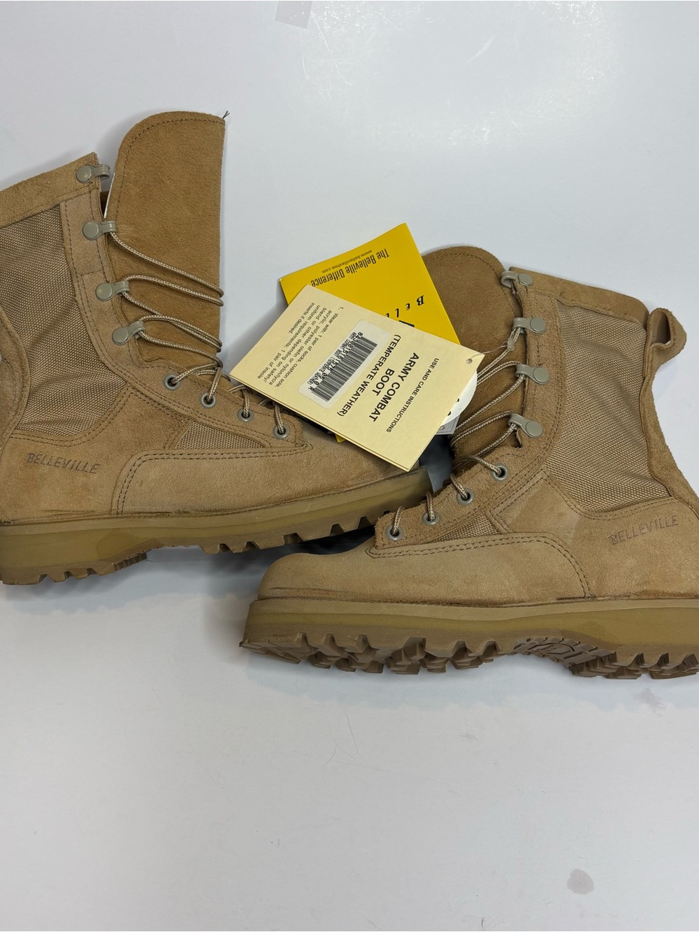 Belleville Women's Tan Combat Boots